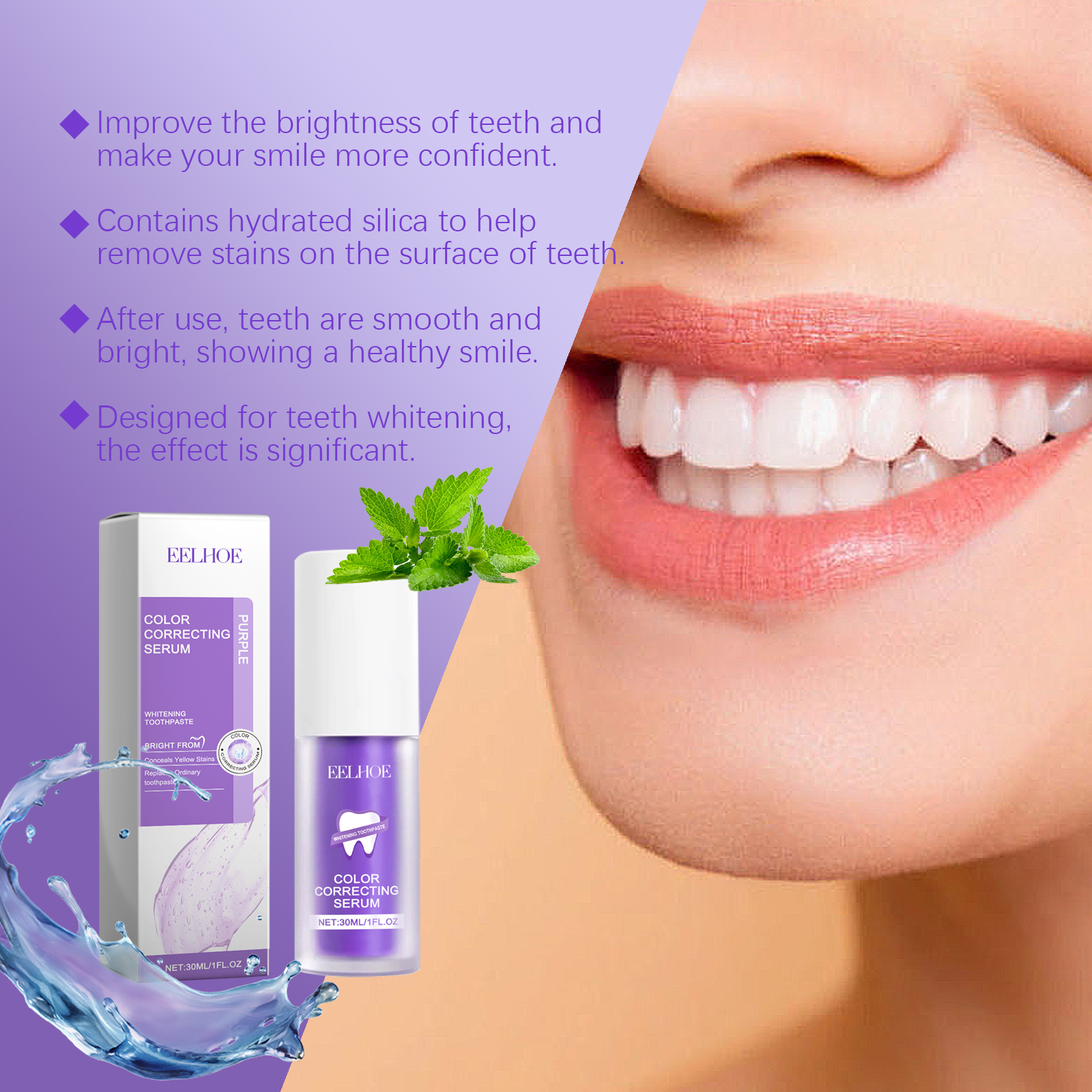 Oral Care Serum Deep Cleaning  - đánh giá và giá Teeth Whitening Xylitol