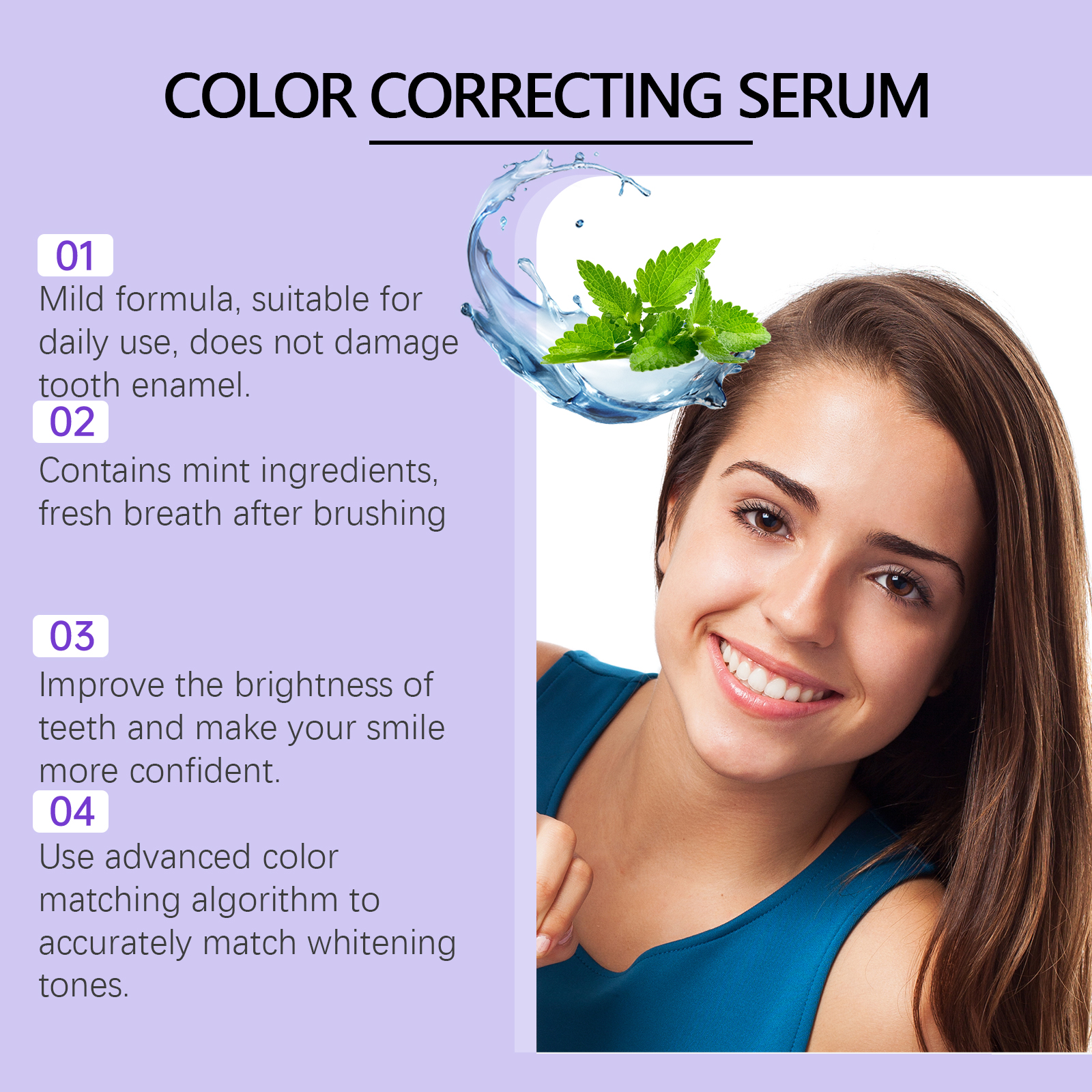 Oral Care Serum Deep Cleaning  - đánh giá và giá Teeth Whitening Xylitol