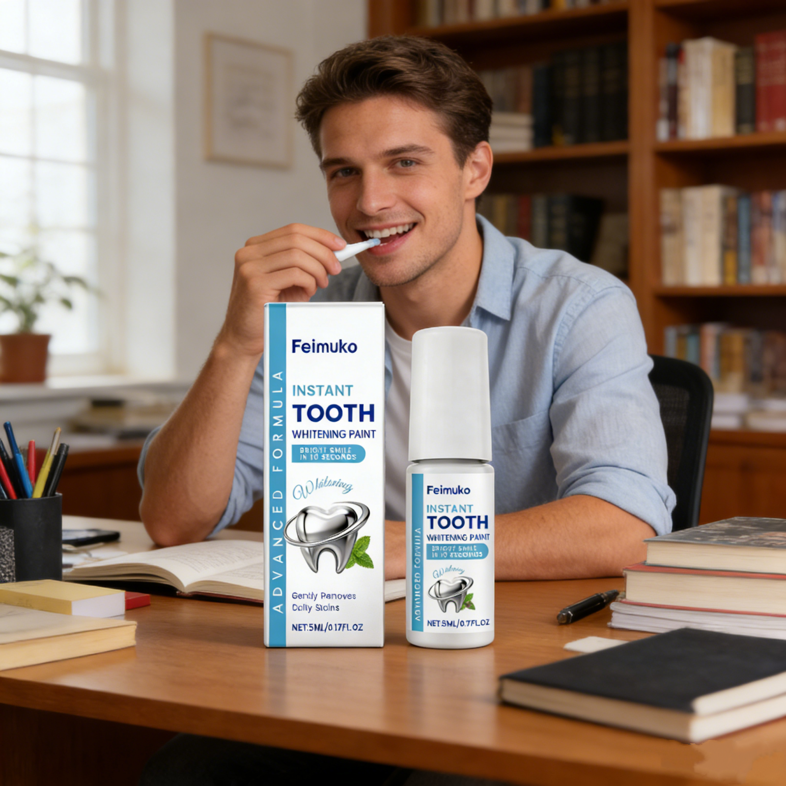 Instant Teeth Whitening Paint  - đánh giá và giá Teeth Whitening Fast