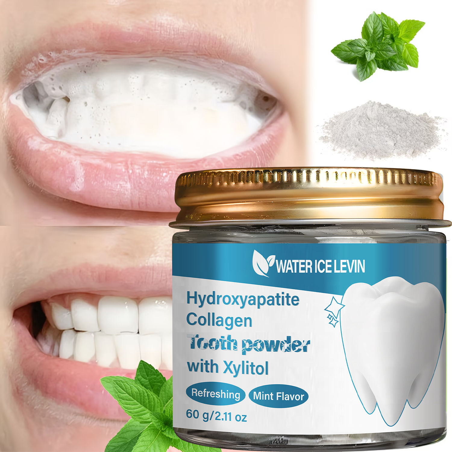 Hydroxyapatite & Collagen Toot - đánh giá và giá Teeth Whitening Xylitol