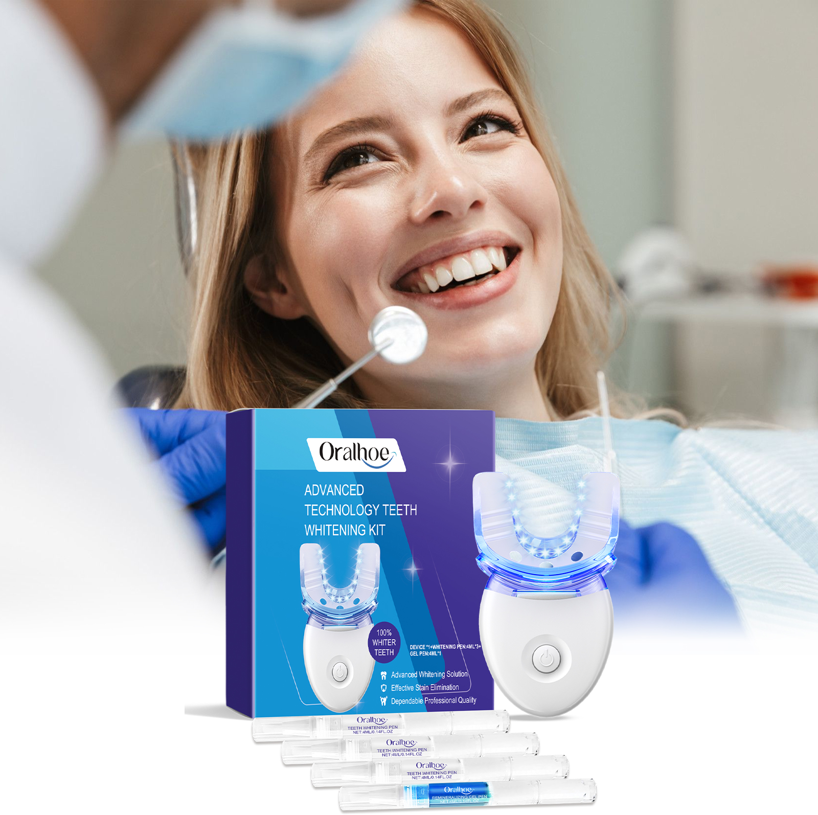 Professional Teeth Whitening L - đánh giá và giá Teeth Whitening Uv Light
