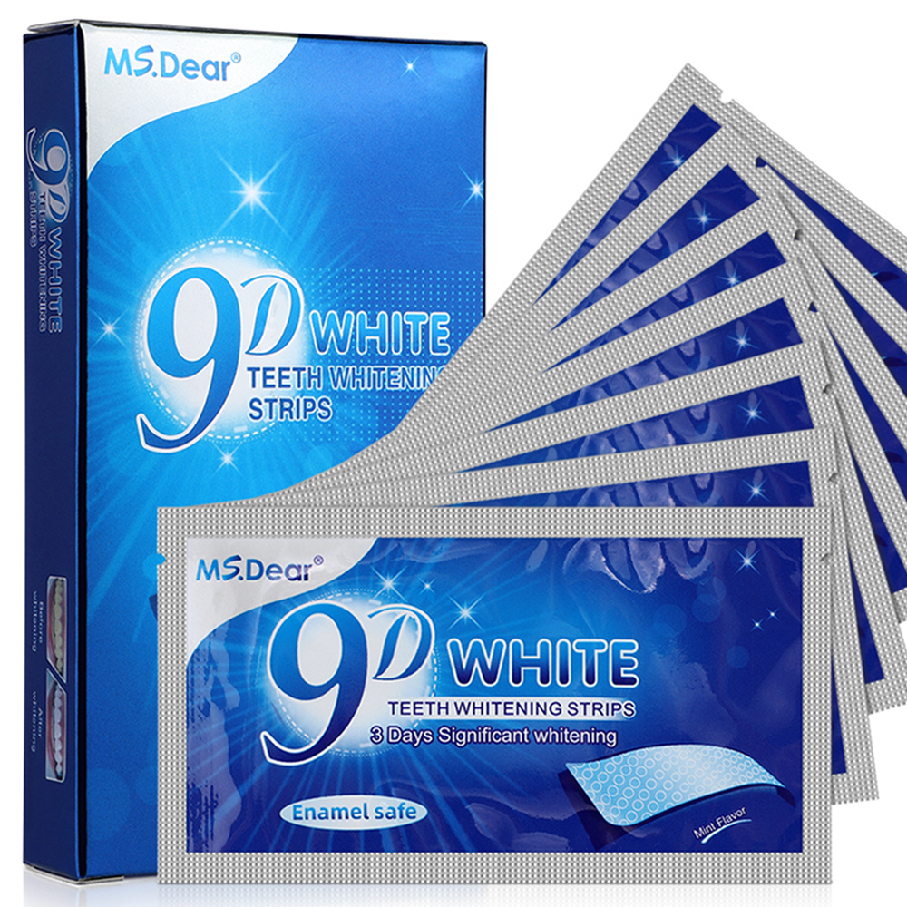 Teeth Whitening Strips Cleansi - đánh giá và giá Teeth Whitening From Home